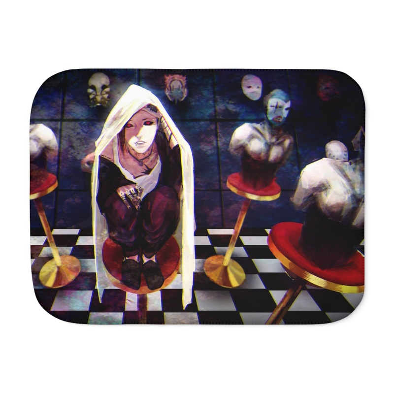 Tokyo Ghoul Uta Sherpa Blanket