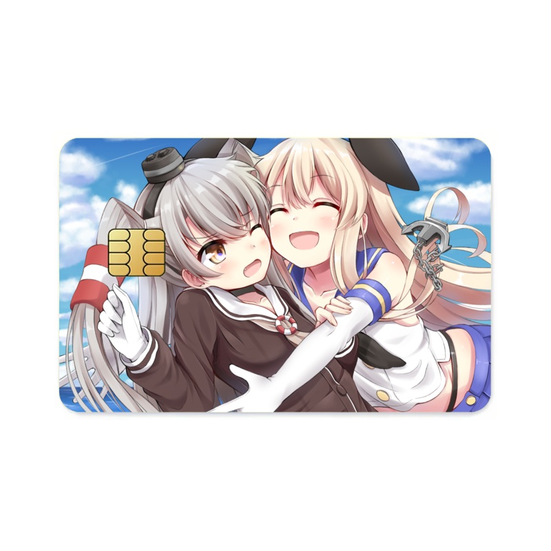 Amatsukaze, Shimakaze Credit Card Skins (4-in-1 Pack)
