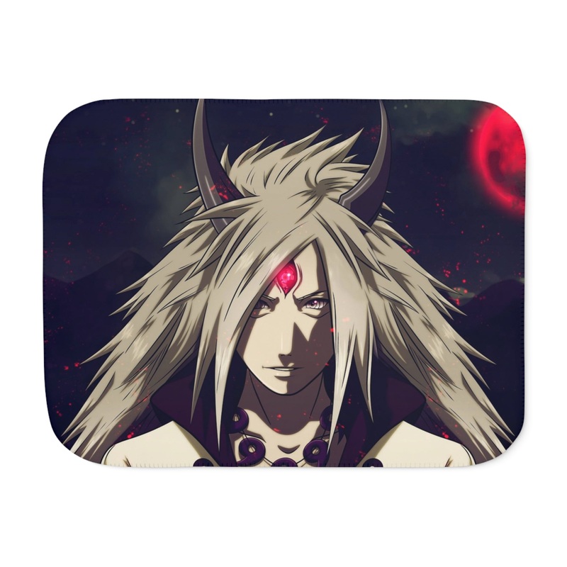 Uchiha Madara, Sage Of Six Paths Sherpa Blanket
