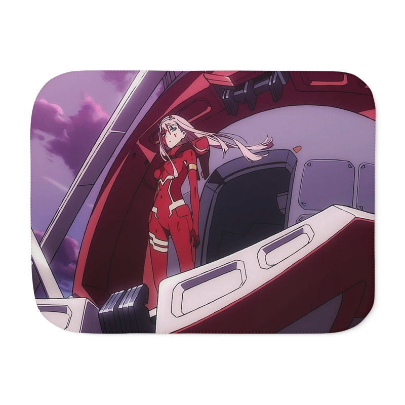 Zero Two’s Strelizia Sherpa Blanket