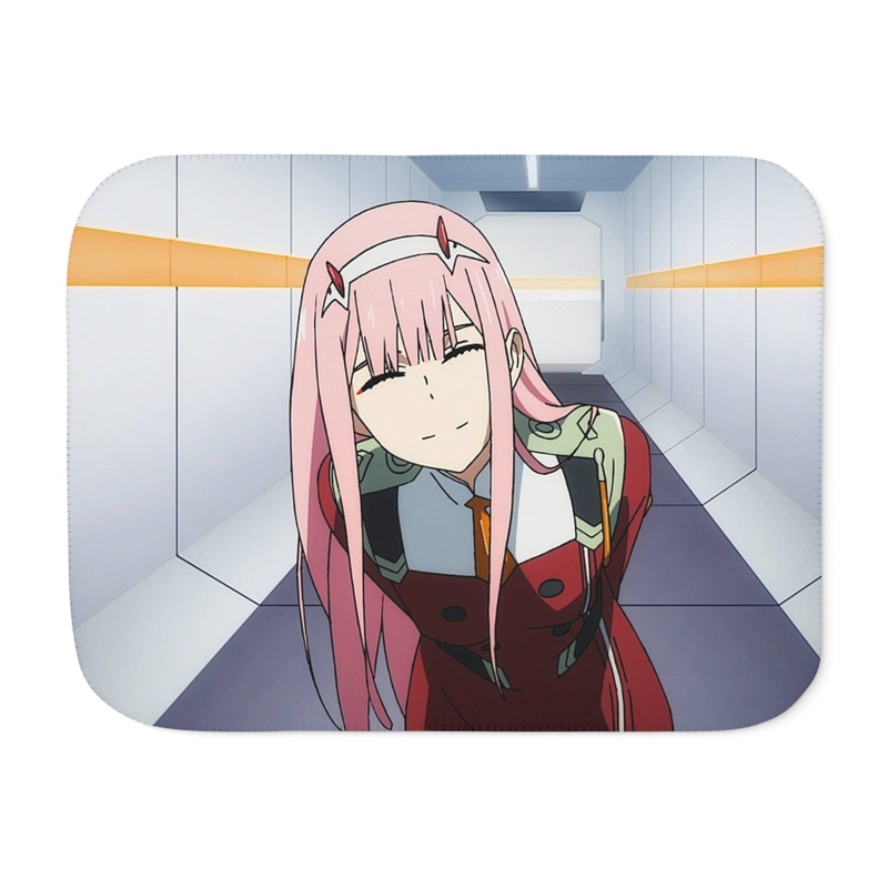 002 Smiles Sherpa Blanket