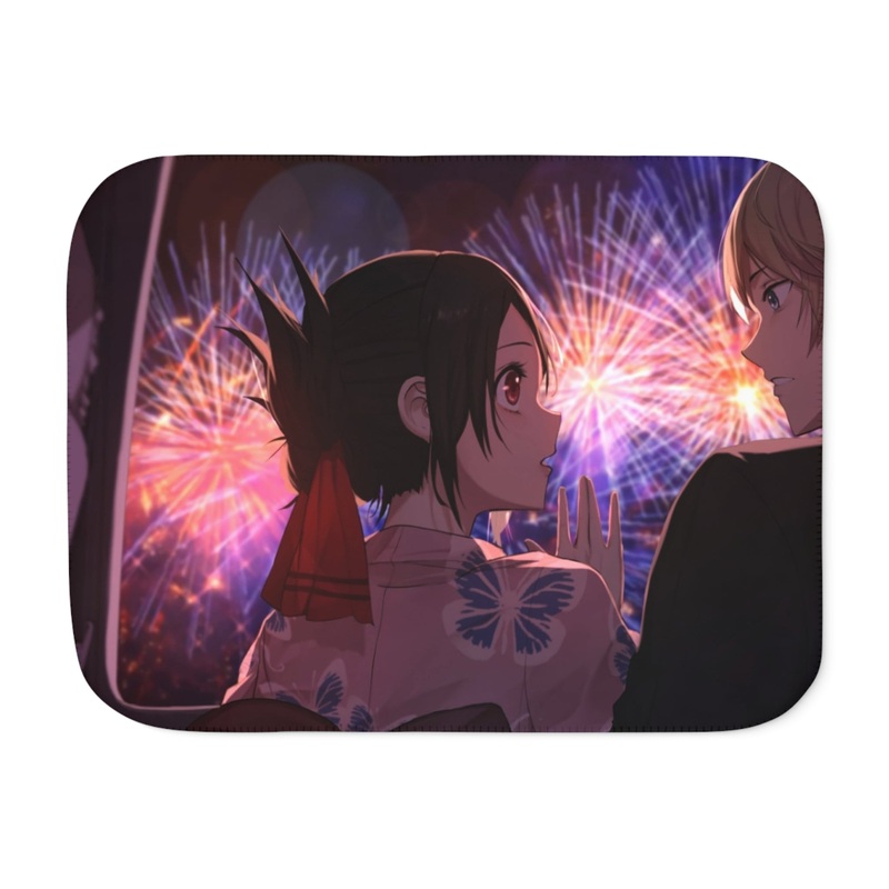 “The sound of my heartbeat was so loud, I couldn’t hear the fireworks.” Sherpa Blanket
