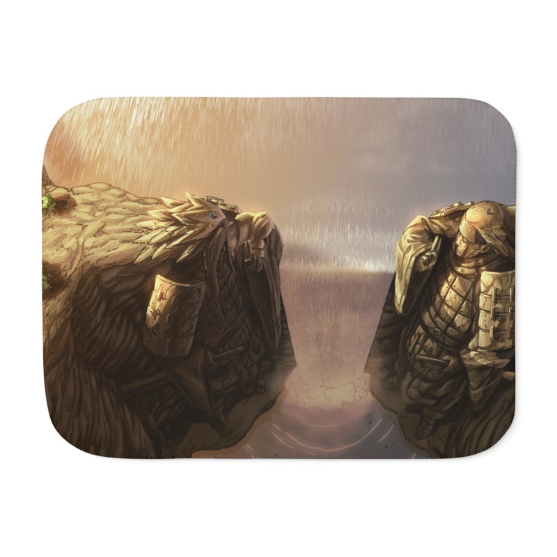 Valley of the End Sherpa Blanket