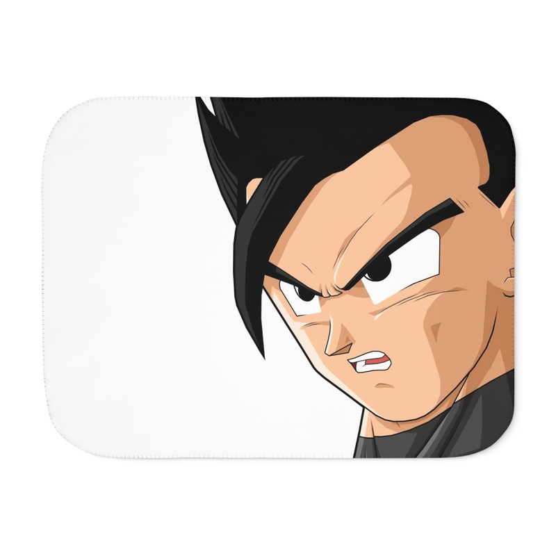 Adult Gohan Sherpa Blanket