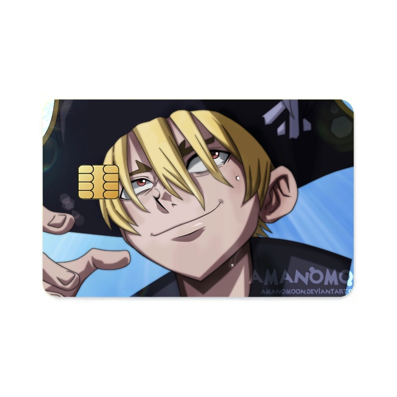 Anime Dr. Stone  Credit Card Skins (4-in-1 Pack)
