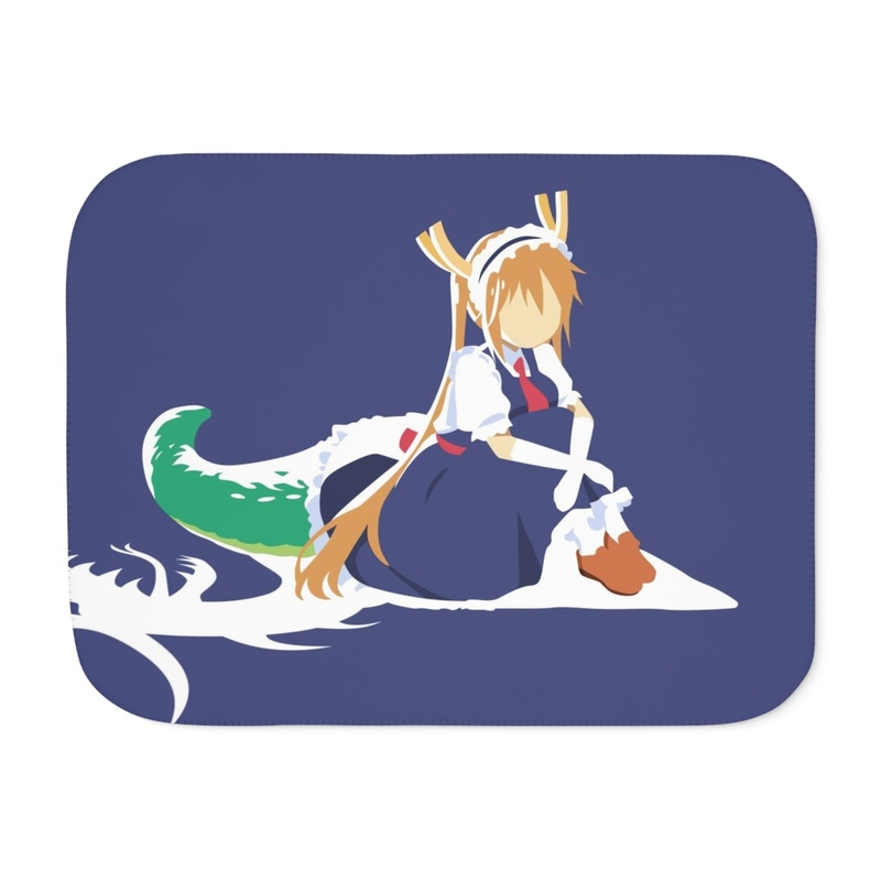 Tohru – Miss Kobayashi’s Dragon Maid Minimalist Sherpa Blanket