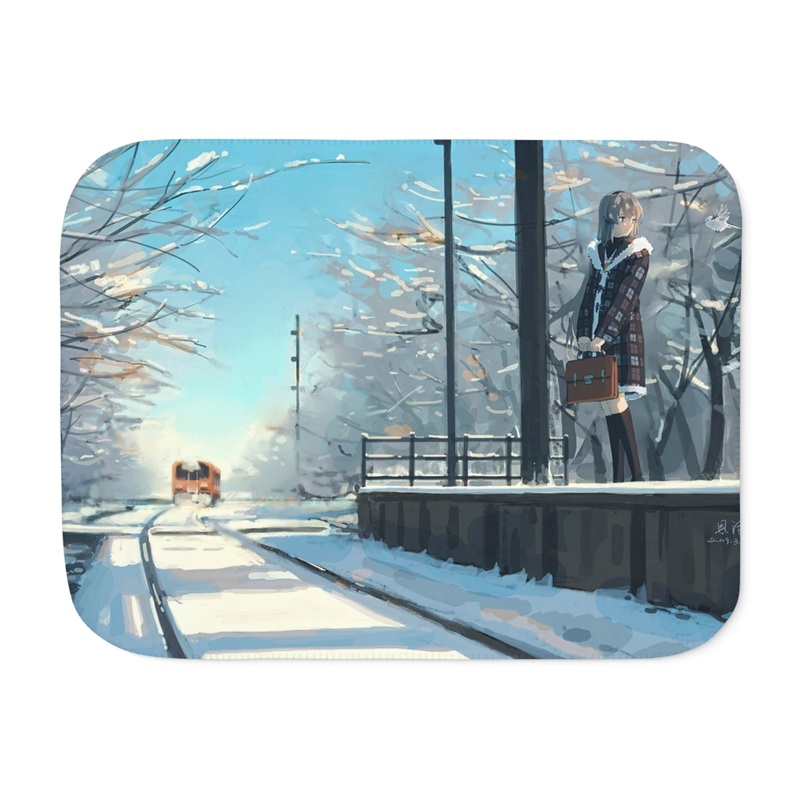 Winter Sherpa Blanket