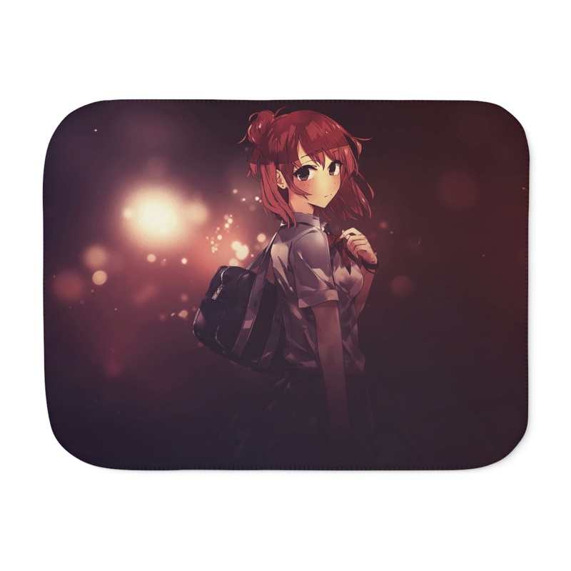 Yui Yuigahama Sherpa Blanket