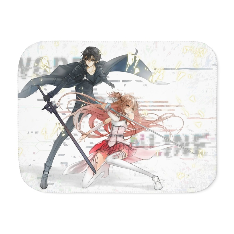 Yuuki Asuna & Kirigaya Kazuto Sherpa Blanket
