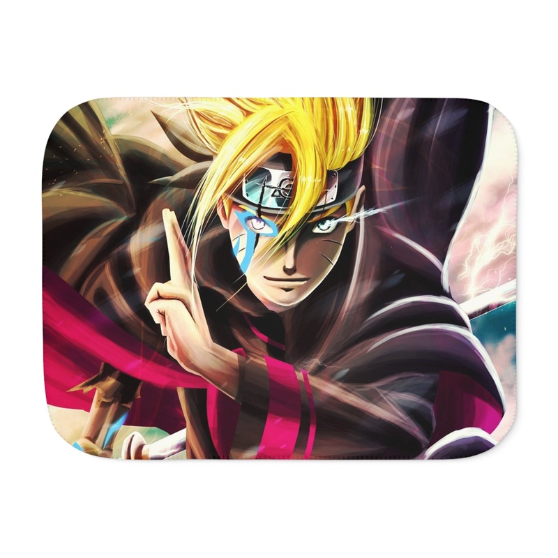 Anime Borutor Sherpa Blanket