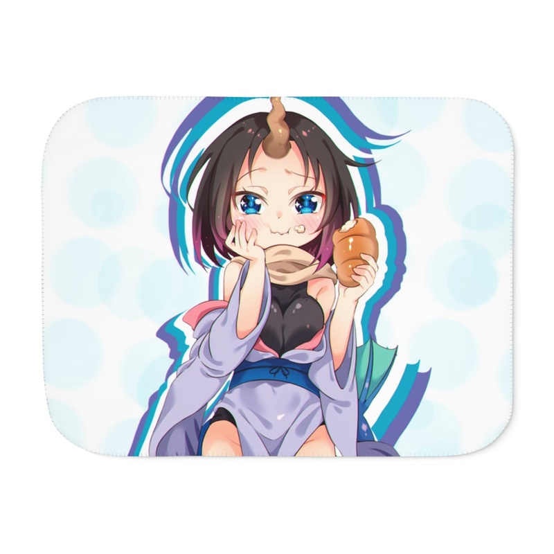 Wallpaper kobayashi-san chi no maid dragon (Elma) Sherpa Blanket
