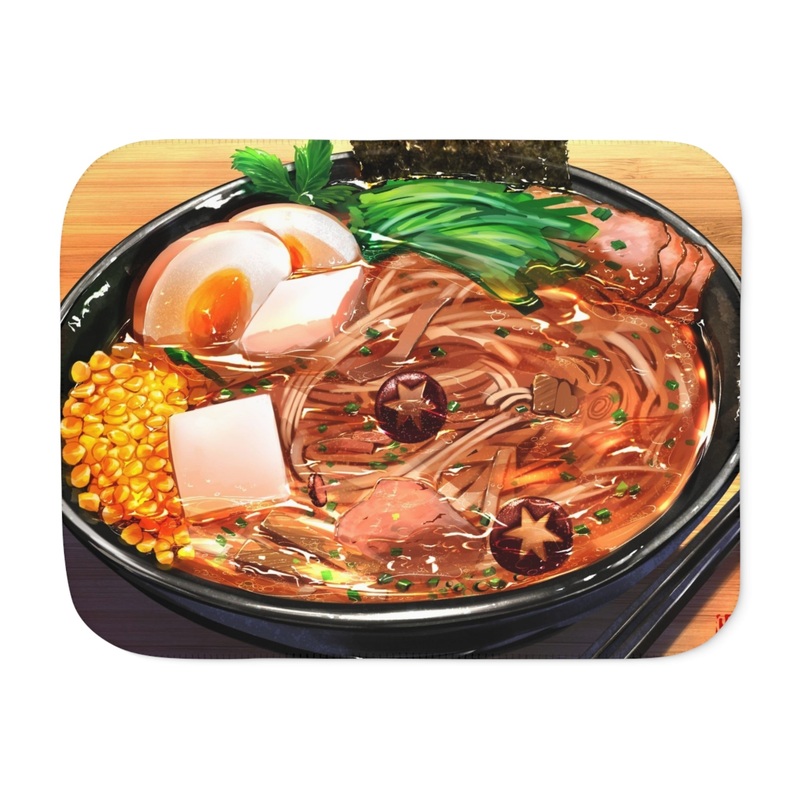 Anime Food Wars: Shokugeki no Somar Sherpa Blanket