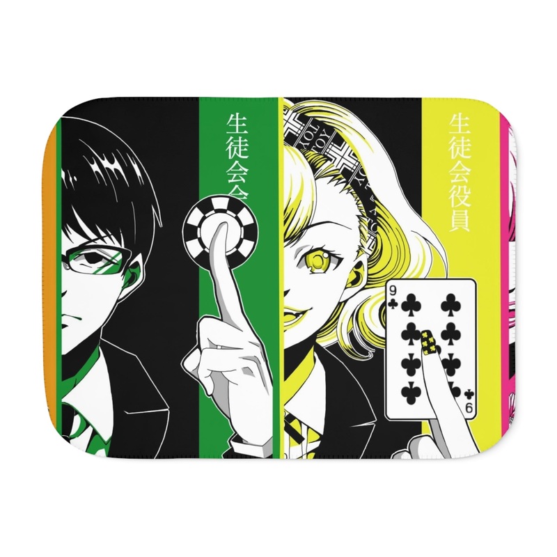 Anime Kakeguruir Sherpa Blanket