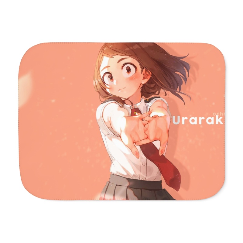 Uraraka ochako Sherpa Blanket