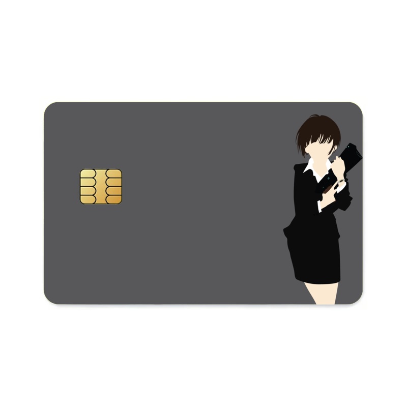 Akane Tsunemori Minimalist  Credit Card Skins (4-in-1 Pack)