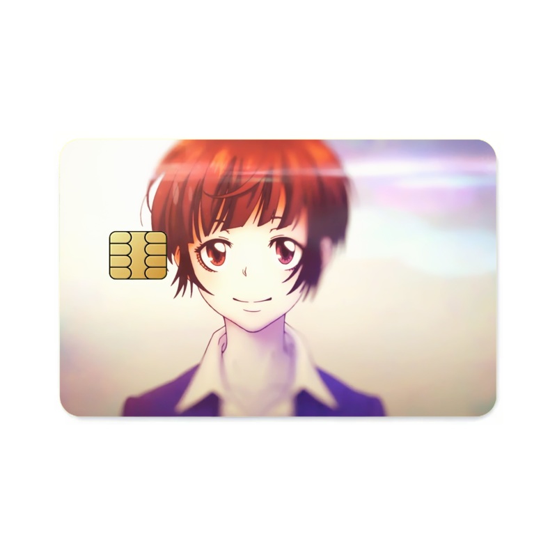 Akane Tsunemori Smiling  Credit Card Skins (4-in-1 Pack)