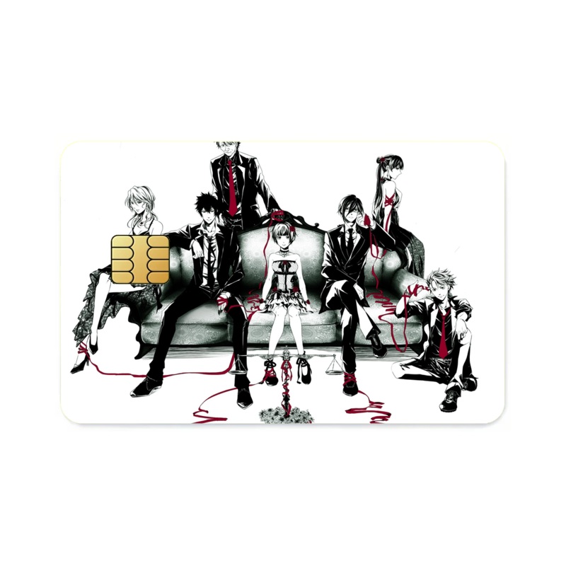 Psycho-Pass Akane Tsunemori, Nobuchika Ginoza, Shion Karanomori, Yayoi Kunizuka  Credit Card Skins (4-in-1 Pack)