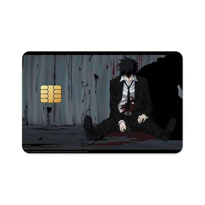 Shinya Kogami dead  Credit Card Skins (4-in-1 Pack)